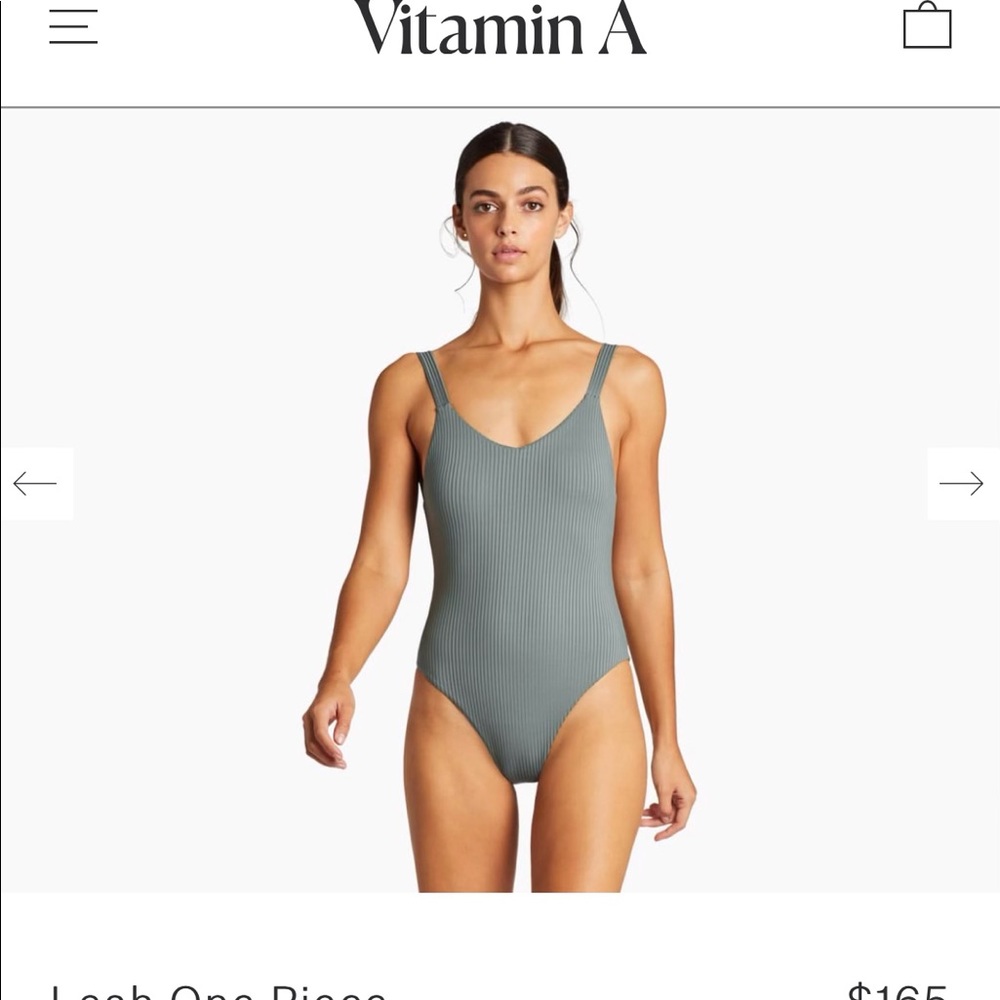 Vitamin A Leah One piece Swim New with tags